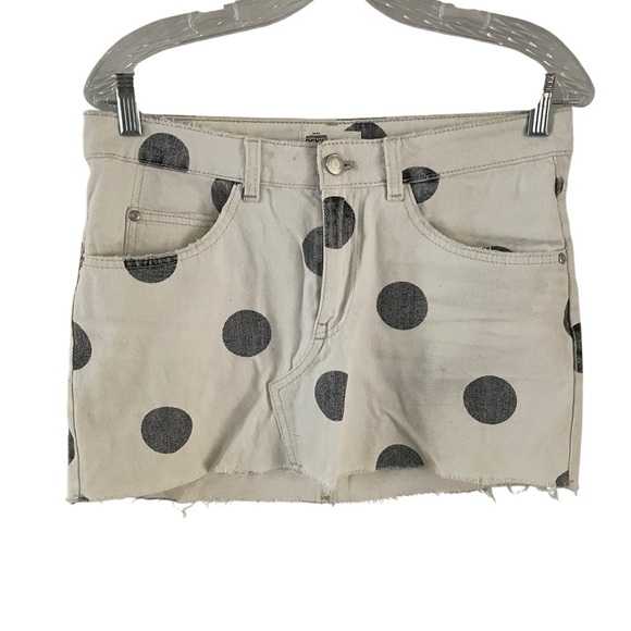 Zara Polka Dot Skirt Women  Size M - Picture 2 of 6